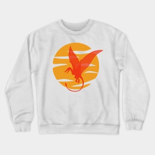 Flying Pterosaur Crewneck Sweatshirt